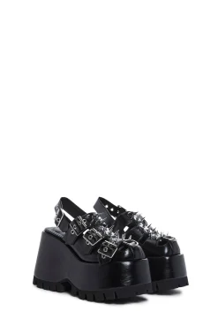 Widow Platforms|Sandals*Fury Mood Platform Sandals