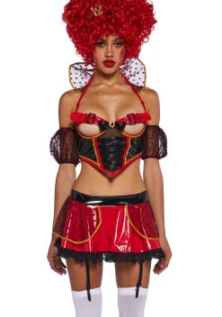 Trickz N' Treatz Lingerie*Fury Queen Lingerie Set