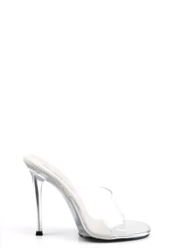 Fabulicious Sandals*Gala-01 Clear Slides