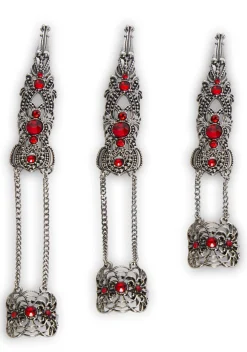 Widow Jewelry*Gemstone Metal Nail Rings