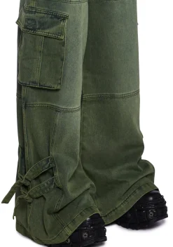 Current Mood Bottoms|Pants*Get A Life Wide Leg Cargo Pants