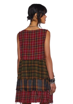 Current Mood Dresses|Plus*Get Over It Babydoll Dress - Red