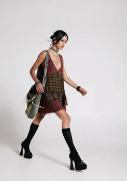 Current Mood Dresses|Plus*Get Over It Babydoll Dress - Red