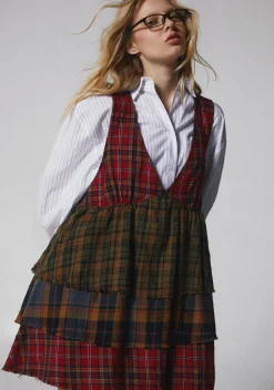Current Mood Dresses|Plus*Get Over It Babydoll Dress - Red