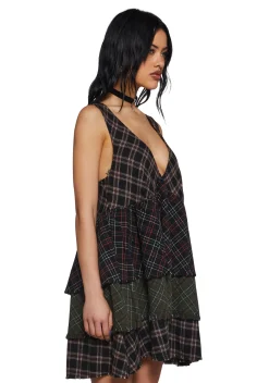 Current Mood Dresses|Plus*Get Over It Babydoll Dress - Black