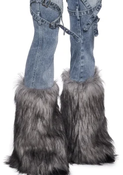 Generation Kiss Bottoms|Pants*Gigi Faux Fur Denim Jeans