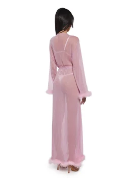 Sugar Thrillz Lingerie*Glam Morning Mesh Robe