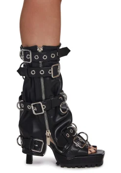 Current Mood Sandals*Glamour Industrial Platform Sandals