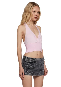 Sugar Thrillz Tops|Plus*Gloss Trap Halter Top