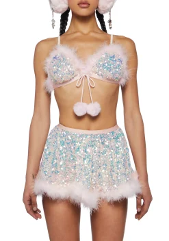 Club Exx Matching Sets*Glowing Glamour Skirt Set