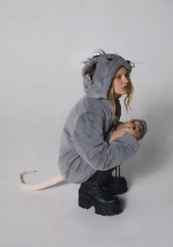 Current Mood Flats|Slippers*Gnaw On This Rat Slippers