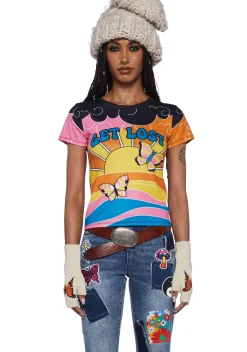 Current Mood Tops*Go Away Graphic Tee