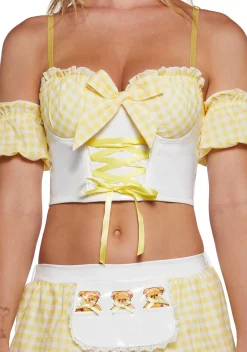Trickz N' Treatz Lingerie|Plus*Goldilocks Lingerie Set