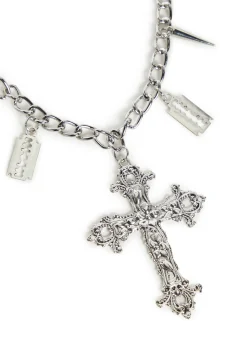 Widow Jewelry*Goth Cross Necklace