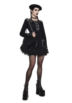 The Grave Girls Dresses|Mini Dresses*Goth Party Doll Mini Dress