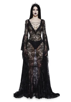 Widow Dresses|Plus*Gothic Grand Affair Maxi Dress