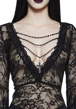 Widow Dresses|Plus*Gothic Grand Affair Maxi Dress