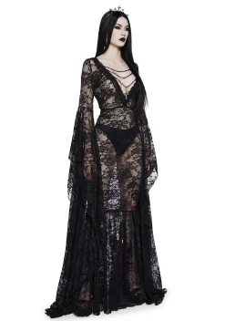 Widow Dresses|Plus*Gothic Grand Affair Maxi Dress