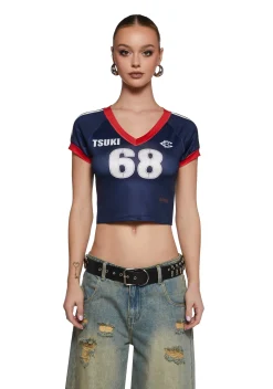 X_HOTS 7 Tops*Group Sports Baby Tee