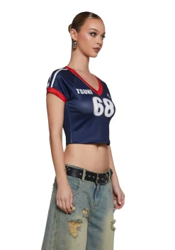X_HOTS 7 Tops*Group Sports Baby Tee