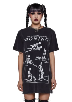 Trickz N' Treatz Tops|Plus*Guide To Boning Graphic Tee
