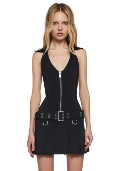 Widow Dresses*Guitar Fury Fit N’ Flare Dress