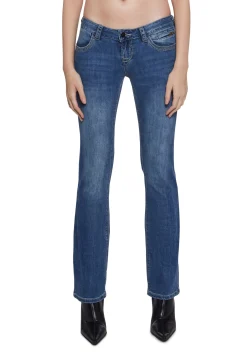 Generation Kiss Bottoms|Pants*Haley Low Rise Denim Jeans