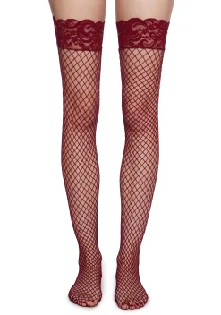 x_Leg Avenue Socks & Tights*Hard To Please Thigh Highs