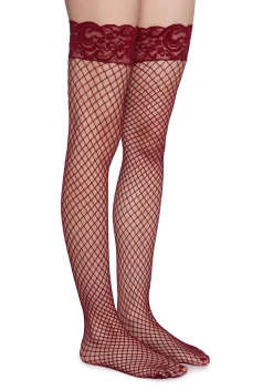 x_Leg Avenue Socks & Tights*Hard To Please Thigh Highs