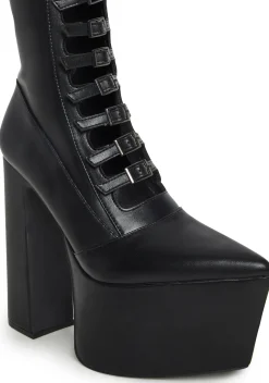 Current Mood Boots|Platforms*Hardcore Spells Platform Boots