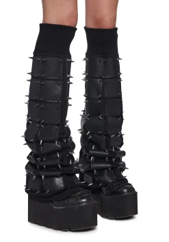 Club Exx Tops*Hardcore Style Spiked Bra Top