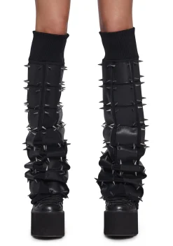 Club Exx Tops*Hardcore Style Spiked Bra Top
