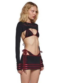 Club Exx Bottoms|Skirts*Harness The Energy Skirt Set