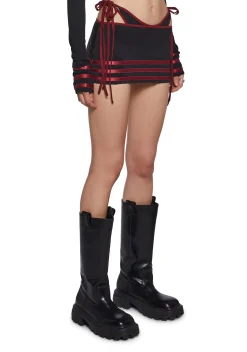Club Exx Bottoms|Skirts*Harness The Energy Skirt Set