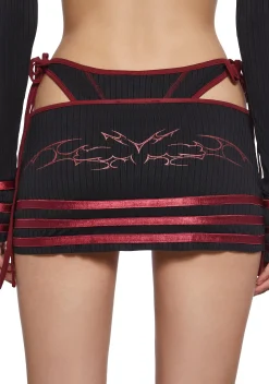 Club Exx Bottoms|Skirts*Harness The Energy Skirt Set
