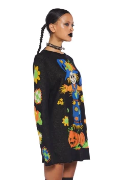 Trickz N' Treatz Tops*Harvest Heartwarmer Knit Sweater