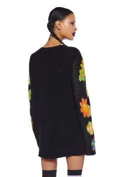 Trickz N' Treatz Tops*Harvest Heartwarmer Knit Sweater