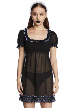 Widow Dresses|Mini Dresses*Haunted Hallways Mini Dress