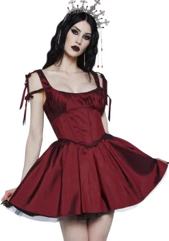 Widow Dresses|Mini Dresses*Haunted Hue Mini Dress