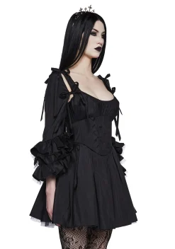 Widow Dresses|Mini Dresses*Haunted Hue Mini Dress - Black