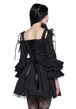 Widow Dresses|Mini Dresses*Haunted Hue Mini Dress - Black