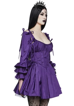 Widow Dresses|Mini Dresses*Haunted Hue Mini Dress - Purple