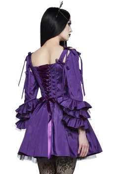 Widow Dresses|Mini Dresses*Haunted Hue Mini Dress - Purple