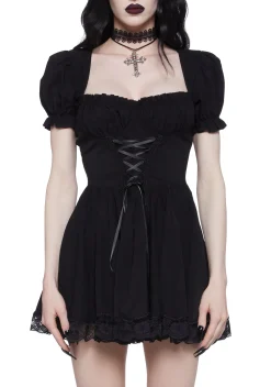 Widow Dresses|Mini Dresses*Hazy Haunting Mini Dress