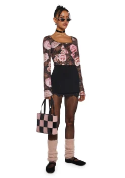 dELiA*s by Dolls Kill Tops|Plus*Hazy Memories Long Sleeve Top