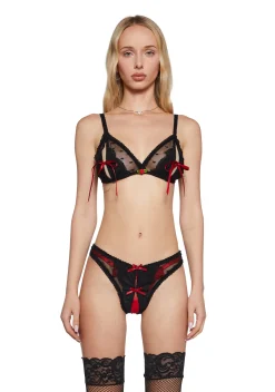 Sugar Thrillz Lingerie*Heart Racing Lace Bra