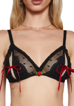 Sugar Thrillz Lingerie*Heart Racing Lace Bra