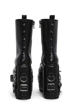 Current Mood Boots*Heart To Break Combat Boots