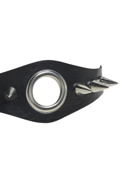 Widow Jewelry*Heartless Leather Spiked Choker