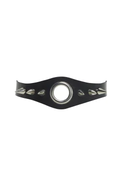 Widow Jewelry*Heartless Leather Spiked Choker